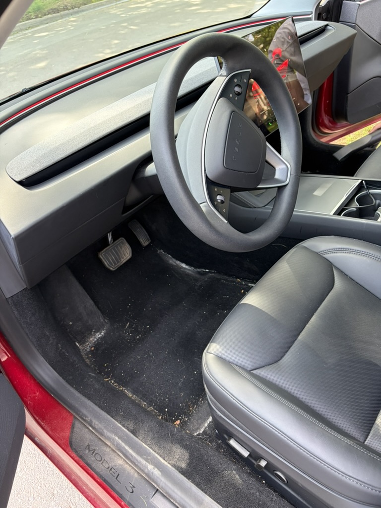 Front interior before
